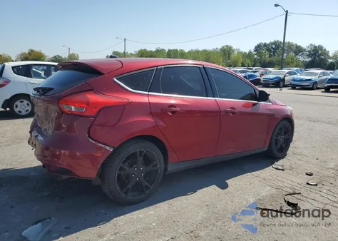 2016 Ford Focus Titanium из США, поврежденный, VIN 1FADP3N24GL406600